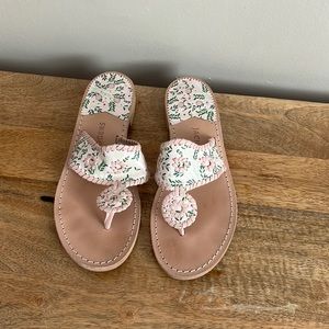 Jack Rogers Women’s Floral Original Size 10